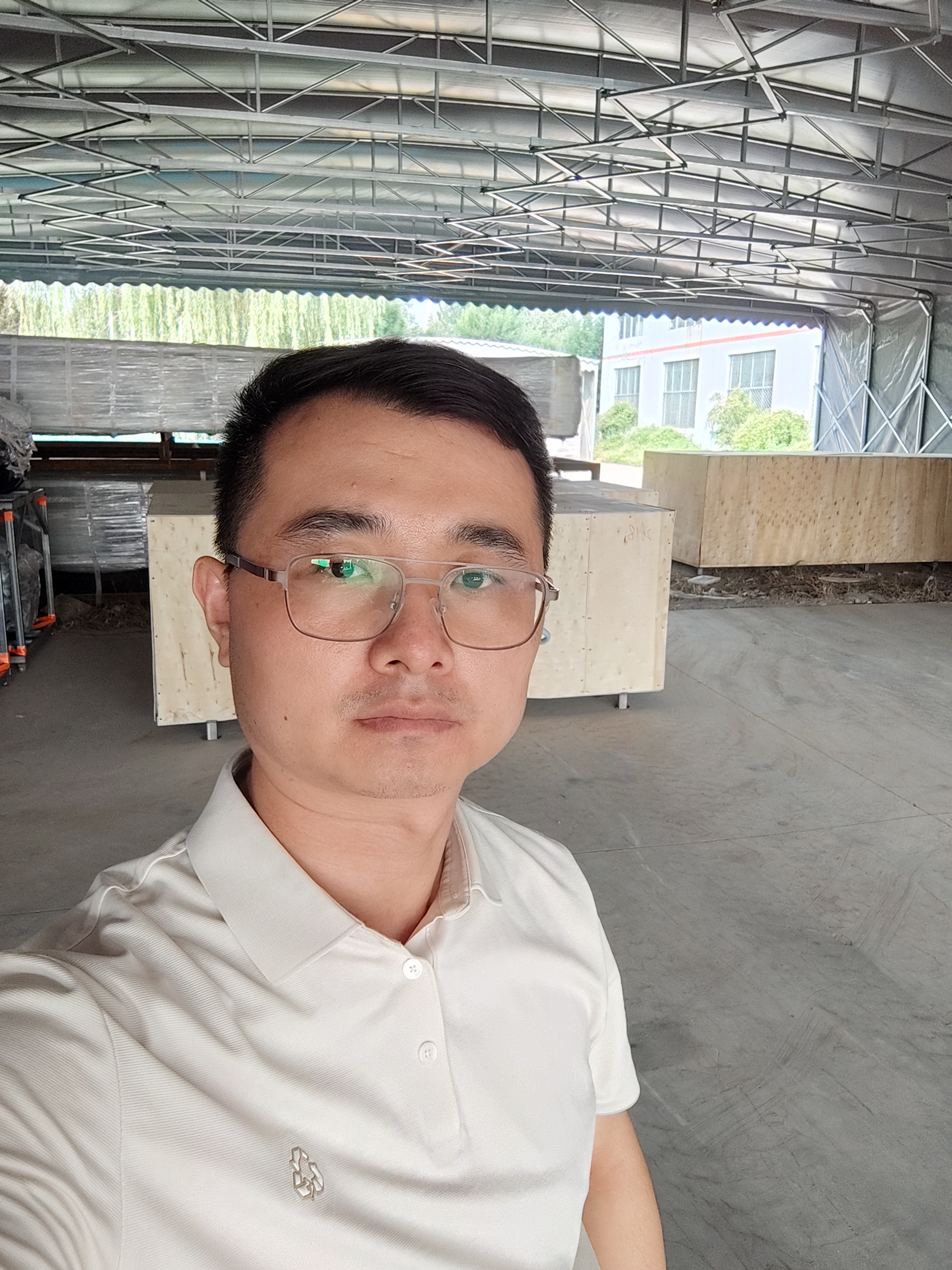 Packed carts ready for export