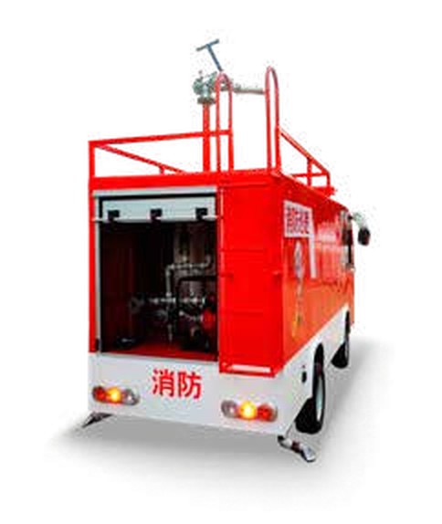 Small Electric Fire Truck 3
