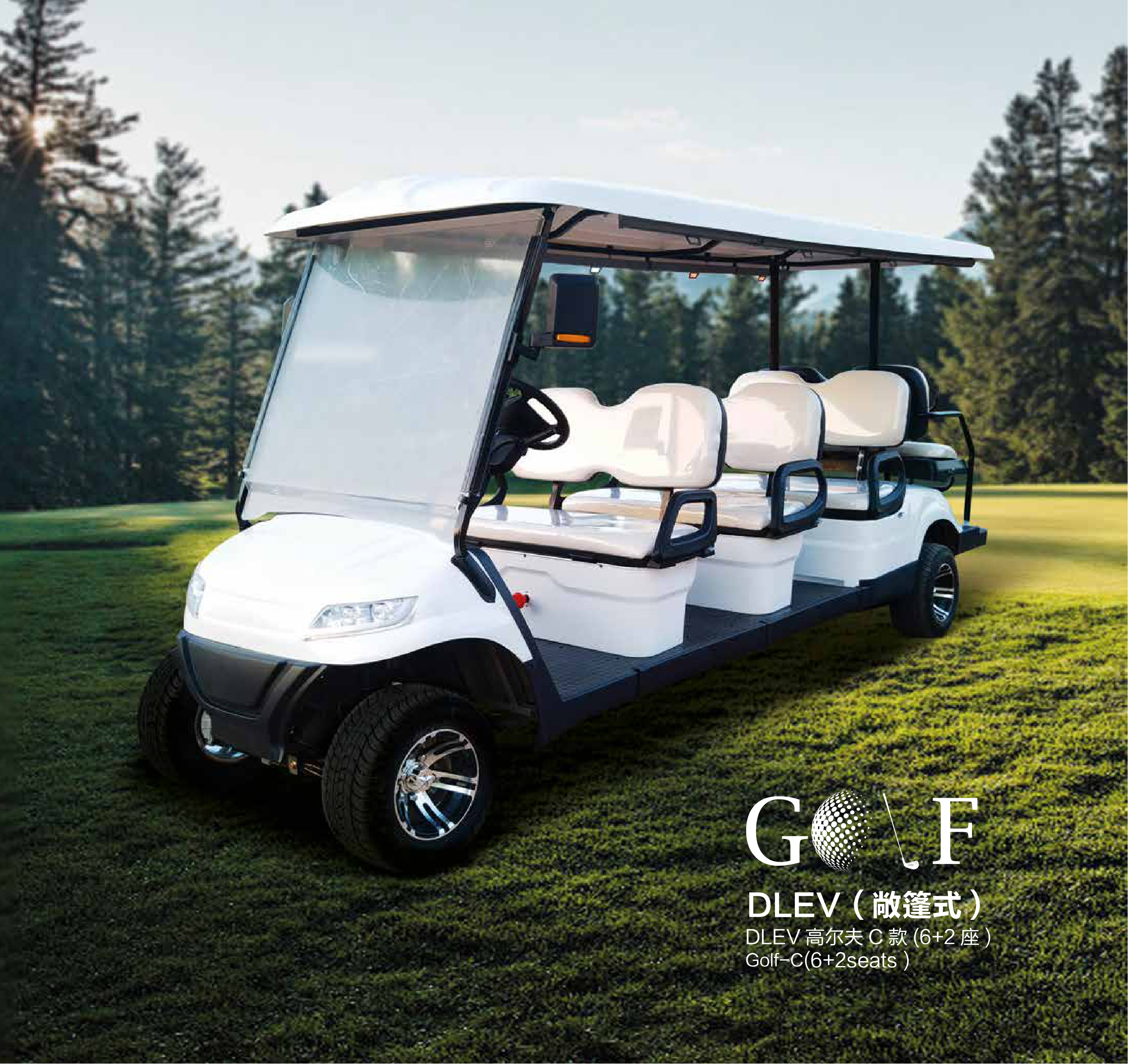 Golf-C 6+2 Seats