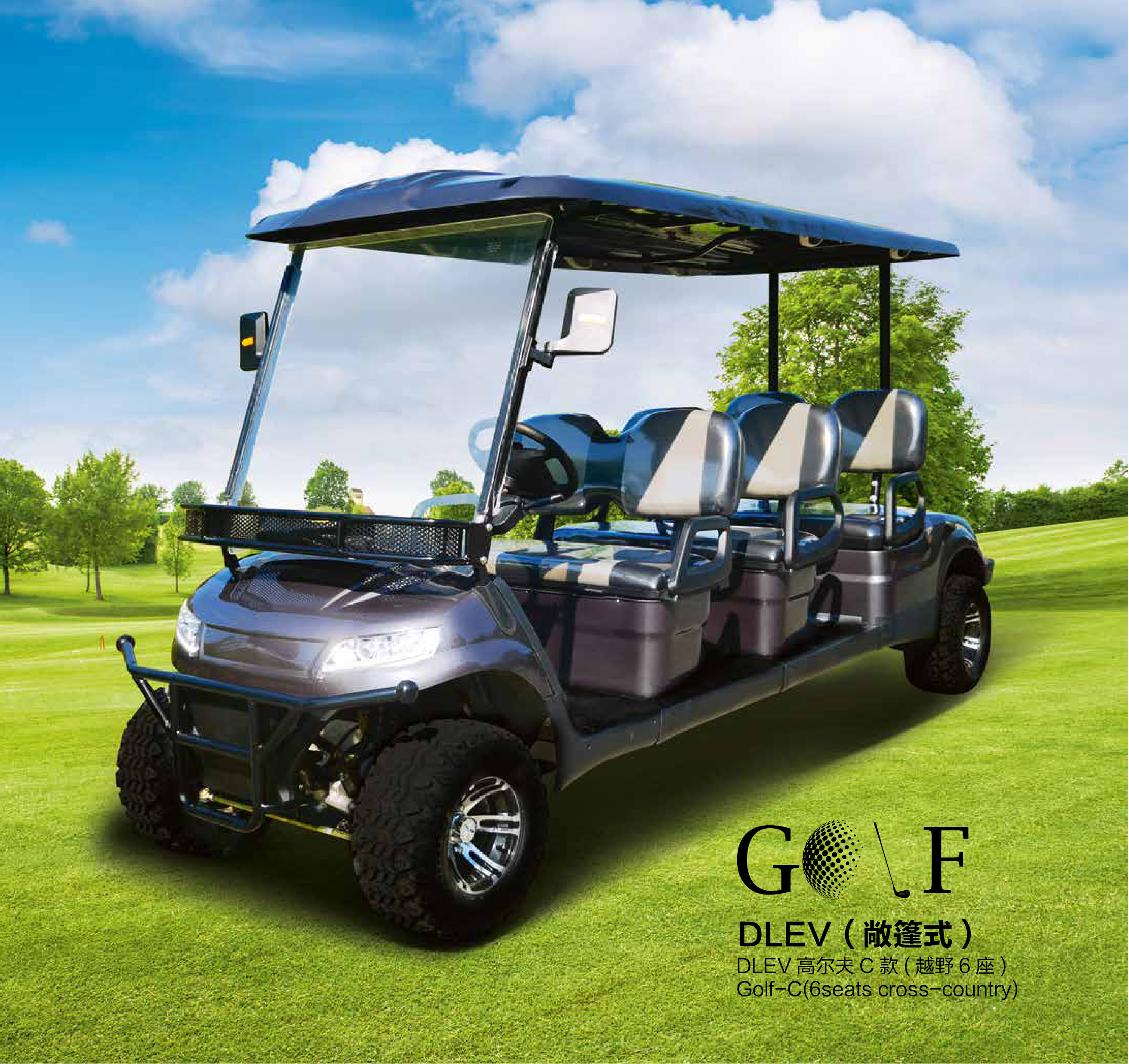 Golf-C 6 Seats Off-Road