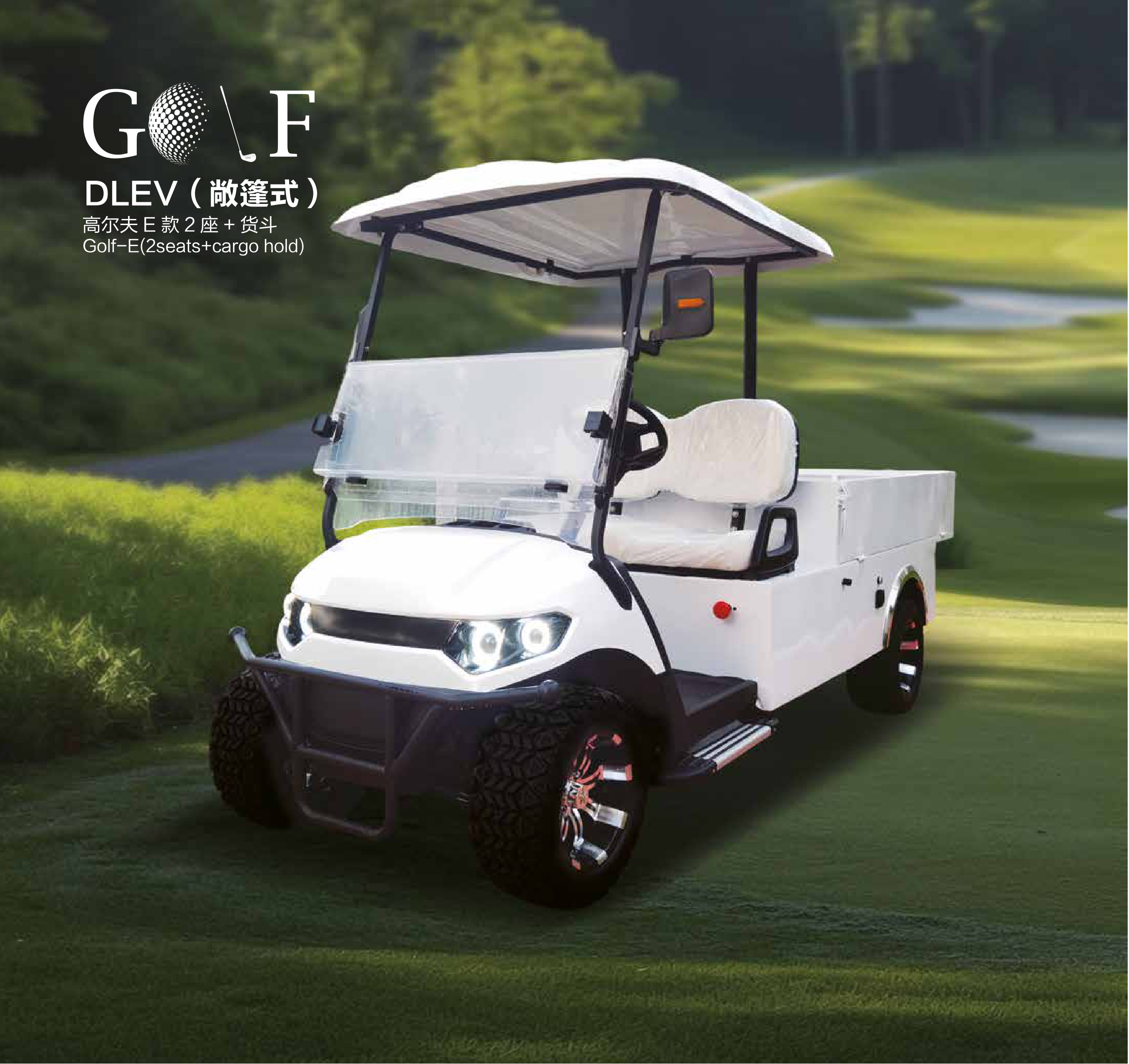 Golf-E 2 Seats + Cargo Hold